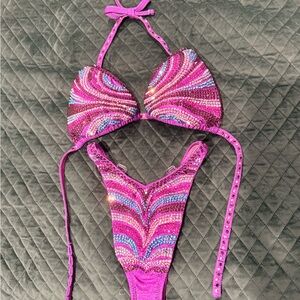 Sparkling Pink&Purple NPC Figure Bikini